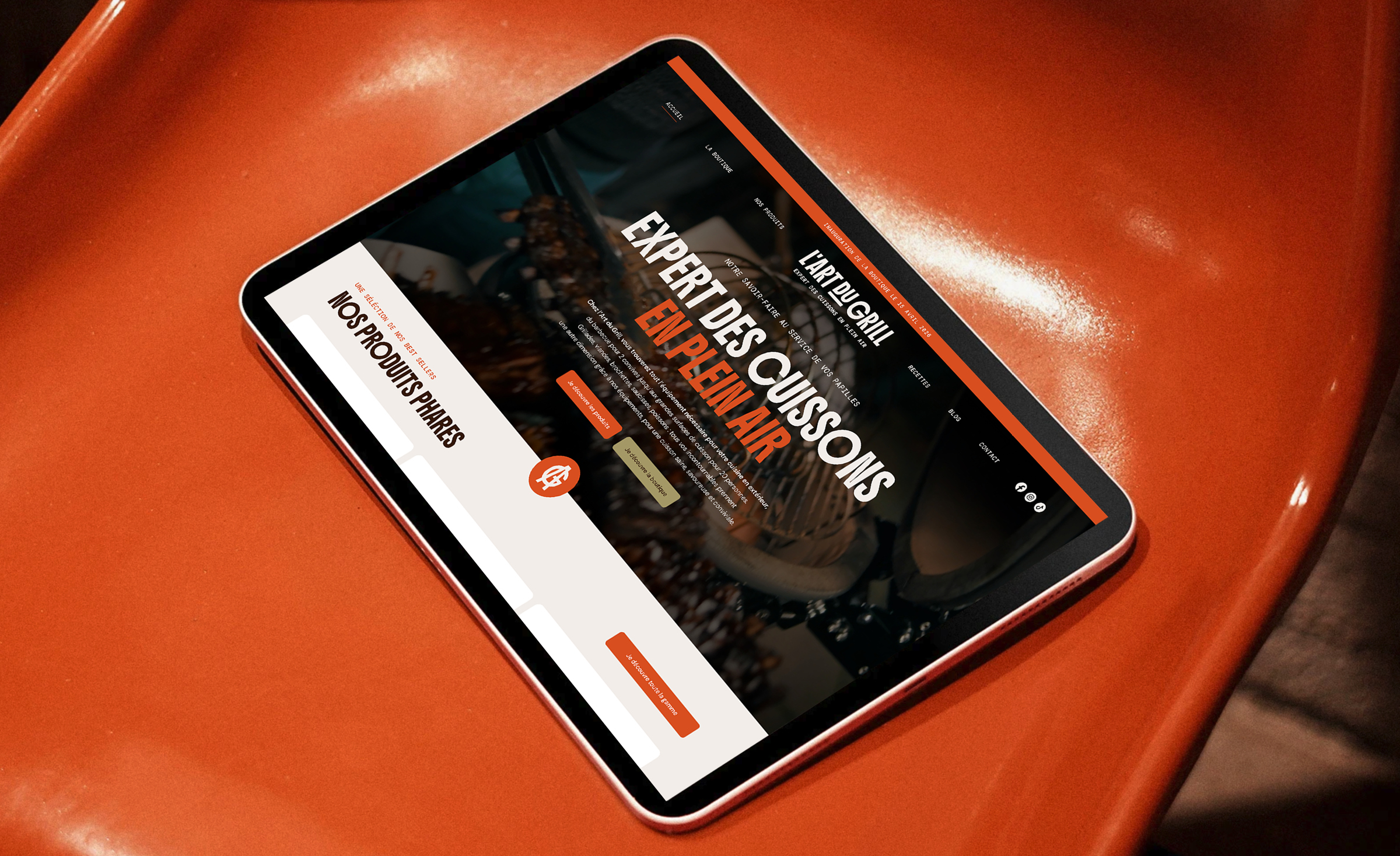 Art_du_Grill_Websdesign_Site_Internet